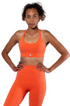 BACK-SNAP RACER SPORTS BRA