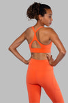 BACK-SNAP RACER SPORTS BRA
