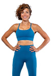 BACK V STRAP SPORTS BRA