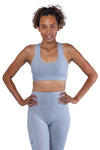 BACK-ZIP SNUG SPORTS BRA ( BESTSELLER)